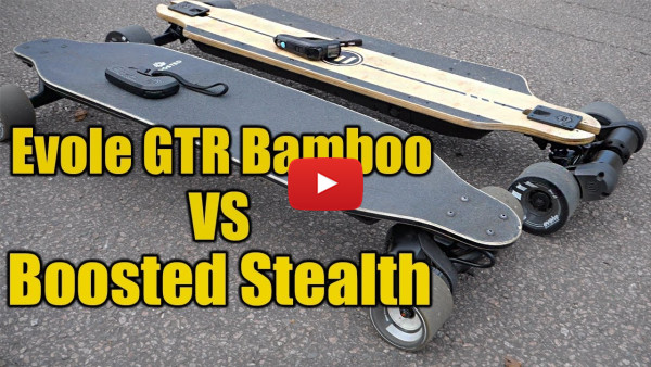 Boosted Stealth vs Evolve GTR Bamboo Comparison